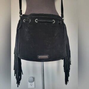 Vintage Steve Madden Suede Western Tassel Bag